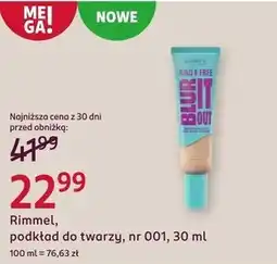 Rossmann Podkład do twarzy Rimmel oferta