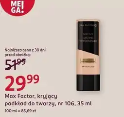 Rossmann Podkład do twarzy Max Factor oferta