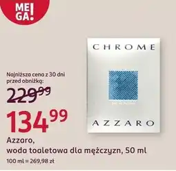 Rossmann Woda toaletowa dla mężczyzn Azzaro Chrome oferta
