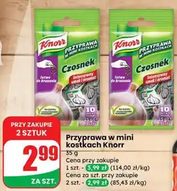 Dino Przyprawa Knorr w mini kostkach czosnek oferta
