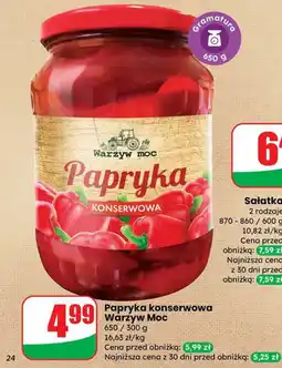 Dino Papryka konserwowa Warzyw Moc oferta