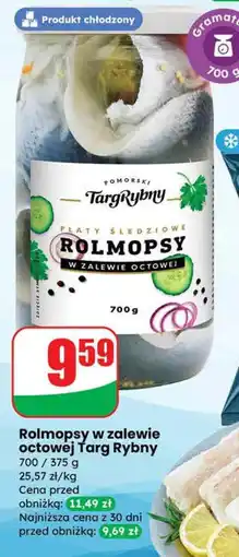 Dino Rolmopsy w zalewie octowej Targ Rybny oferta