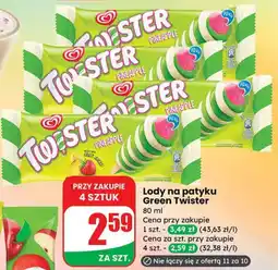 Dino Lody Green Twister Algida oferta