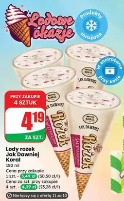 Dino Lody rożek Jak Dawniej Koral oferta