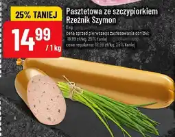 Polomarket Pasztetowa ze szczypiorkiem Rzeźnik Szymon oferta