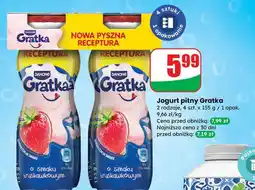 Dino Jogurt pitny Gratka truskawkowy Danone oferta