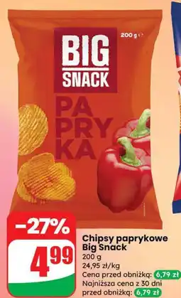 Dino Chipsy paprykowe Big Snack oferta