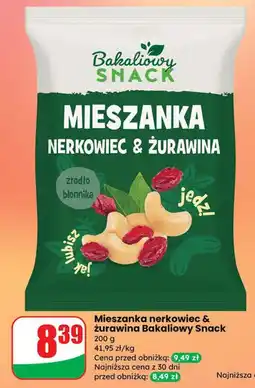 Dino Mieszanka nerkowiec & żurawina Bakaliowy Snack oferta