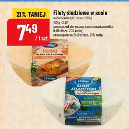 Polomarket Filety śledziowe w sosie Lisner oferta