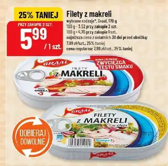 Polomarket Filety z makreli Graal oferta