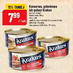 Polomarket Konserwa Krakus golonkowa/turystyczna/gulasz oferta