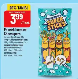 Polomarket Paluszki serowe Cheesupers oferta