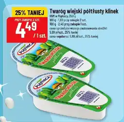 Polomarket Twaróg wiejski półtłusty klinek OSM w Piątnicy oferta
