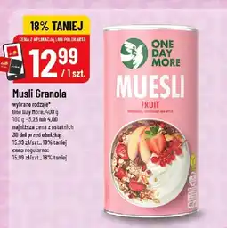 Polomarket Musli Granola One Day More wybrane rodzaje oferta