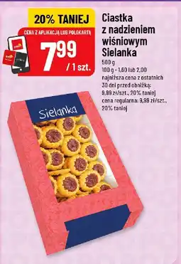 Polomarket Ciastka z nadzieniem wiśniowym Sielanka oferta