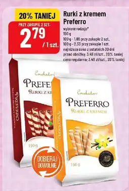 Polomarket Rurki z kremem Preferro wybrane rodzaje oferta