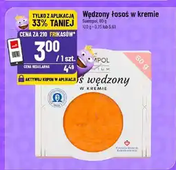 Polomarket Łosoś wędzony w kremie Apol oferta