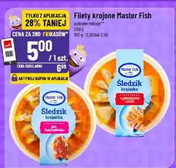 Polomarket Śledź filety krojone Master Fish oferta