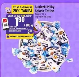 Polomarket Cukierki Milky Splash Toffee oferta