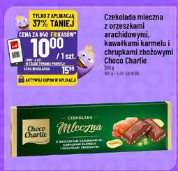 Polomarket Czekolada mleczna Choco Charlie z orzeszkami arachidowymi oferta