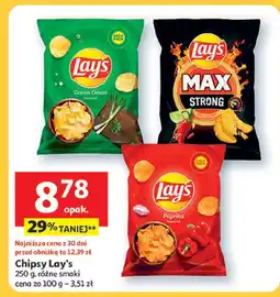 Auchan Chipsy Lay's oferta