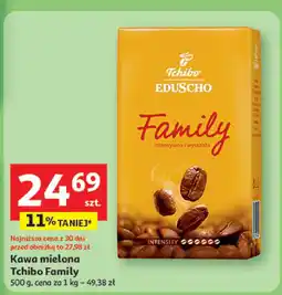 Auchan Kawa mielona Tchibo Family oferta