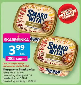 Auchan Margaryna Smakowita oferta