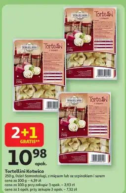 Auchan Makaron Tortellini Kotwica oferta