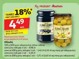 Auchan Oliwki czarne i zielone Auchan oferta