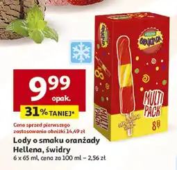 Auchan Lody oranżada Hellena oferta