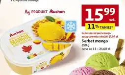 Auchan Sorbet mango Auchan oferta