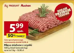 Auchan Mięso mielone z szynki Auchan oferta