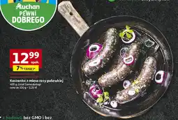 Auchan Kaszanka z mięsa rasy puławskiej Auchan oferta
