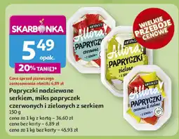 Auchan Papryczki nadziewane serkiem Alturas oferta