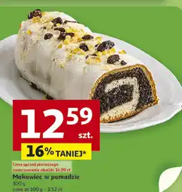 Auchan Makowiec w pomazie Auchan oferta