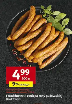 Frankfurterki z mięsa rasy puławskiej Auchan
