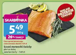 Auchan Łosoś norweski świeży Auchan oferta