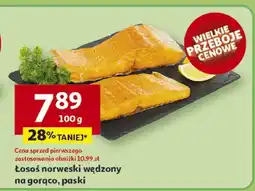 Auchan Łosoś norweski wędzony Auchan oferta
