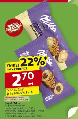 Auchan Wafel Milka Rogal oferta