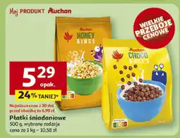 Auchan Płatki śniadaniowe Auchan oferta
