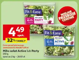 Auchan Miks sałat Active/Party Fit&Easy oferta