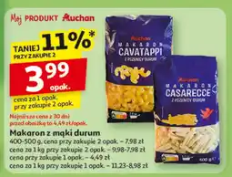 Auchan Makaron Cavatappi Auchan oferta