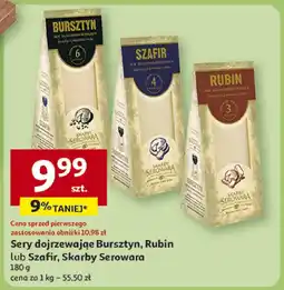 Auchan Ser dojrzewający Szafir Skarby Serowara oferta