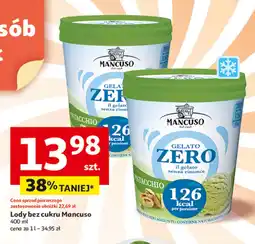 Auchan Lody bez cukru Mancuso Pistachio oferta