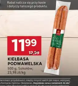 Stokrotka Optima Kiełbasa Podwawelska oferta