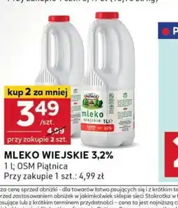 Stokrotka Optima Mleko Wiejskie 3,2% oferta