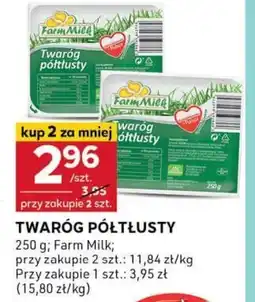 Stokrotka Optima Twaróg półtłusty Farm Milk oferta