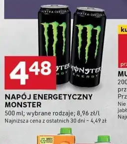 Stokrotka Optima Napój energetyczny Monster oferta