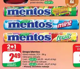 Dino Drops Mentos Discovery, Mint, Fruit oferta