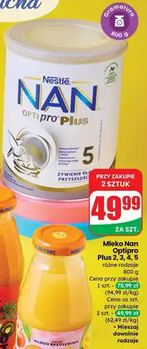 Dino Mleko Nan Optipro Plus 2, 3, 4, 5 Nestle oferta